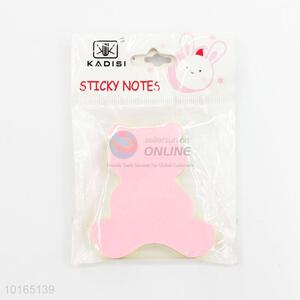 Lovely Design Cute Bear Shaped Writing Scratch Pad