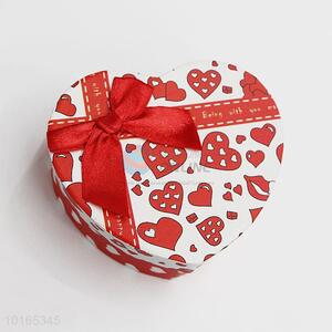 Hot Sale Gift Paper Packaging Pox in Heart Shape for Jewelry or Chocolate