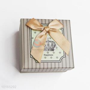 Factory Direct Jewelry Paper Gift Box in Square Shape