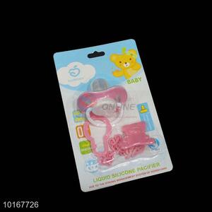 High sales good pink&white baby nipple