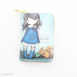 Latest Girls Printed PU Lady Wallet