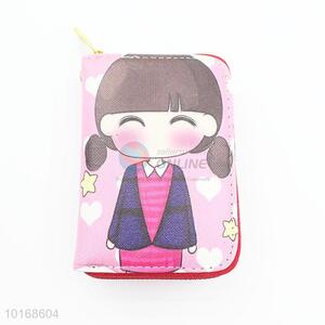 Cartoon long wallet purse bag for girls