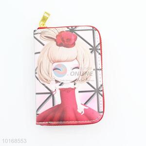 Hot selling lady wallet,pu wallet