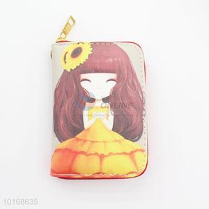 Womens WalletCard Holder Purse With Zipper