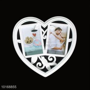 Promotional Gift Plastic Combined Picture Frame in Heart Shape