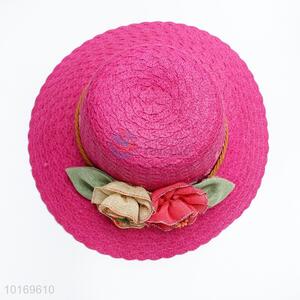 Factory direct ladsies' straw hat/sun hat