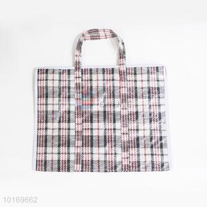 Wholesale Nice Gridding Reusable PP Shopping Tote Bag