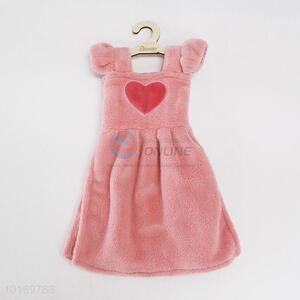 Super quality dress shaped hand towel/handkerchief