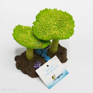 Artificial Green Marine Life Aquarium Ornaments Decoration