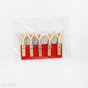 Card Photo Clothespin Pegs Mini Wooden Clip