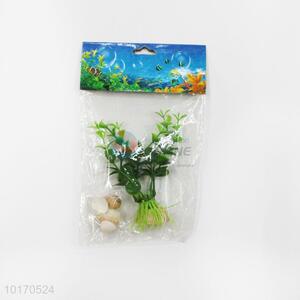 Aquarium Ornament Artificial Plant&Shell