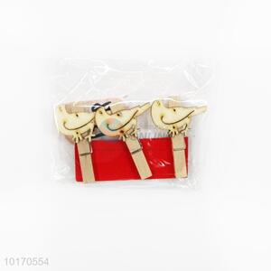 New trend bird shaped woodpaper clips