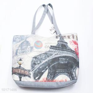 Durable Eiffel Tower shopping bag/tote bag/multifunctional bag