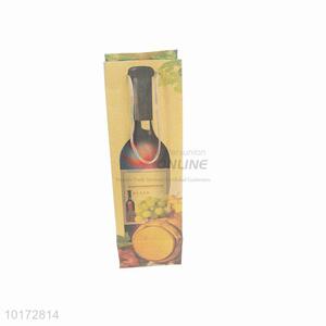 High quality decorative kraft paper wine bottle bags