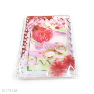 3D Cover Coil Book Advertising Notebook