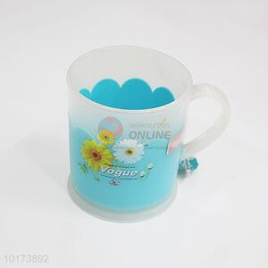 Wholesale Cheap Reusable Cup with Handle Plastic Tea Cups