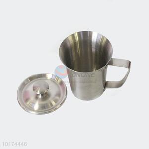 China Wholesale Kitchen Supplies Stainless Iron Oil Pot With Lid