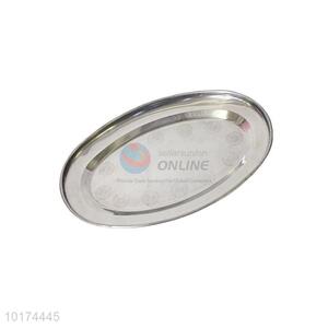 Hot Sale Stainless Iron Oval Shaped Egg Tray Serving Tray For Kitchen