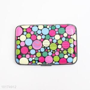 Delicate designed cheap printed coin wallet for women