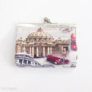 Stylish designed printed coin purse for women