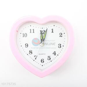 Wholesale promotional heart shaped alarm clock