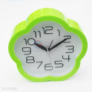 Nice designed custom flower shaped alarm clock