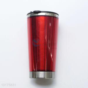 High Quality Red Silver Office Stainless Steel Bottle