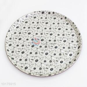 Latest Design Round Shaped Serving Trays ABS Service Salver