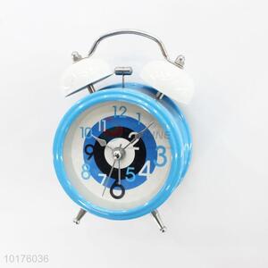 Portable two bells environmental alarm clock for bedroom