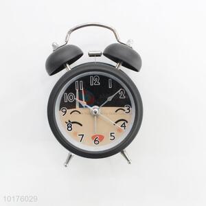 Home decoration two bell alarm clock for children