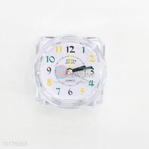 Fatory wholesale square plastic alarm clock