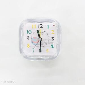 Travel plastic desk&table alarm clock