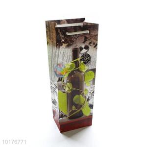 Fashion Color Printing Wine Bag