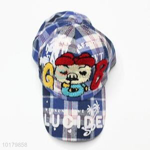 Plaid Pattern High Quality Cotton Sport Hat Unisex Caps