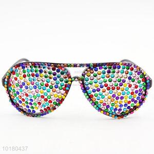 Colorful diamante eye glasses/party glasses