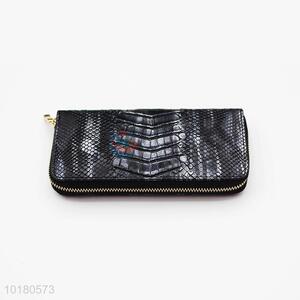 Professional Black Purse&Wallet for Ladies with Zipper