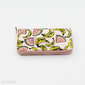 Fruit Design Purse&Wallet for Ladies with Zipper