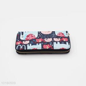 Top Selling Cartoon Elephant Pattern Purse&Wallet for Ladies