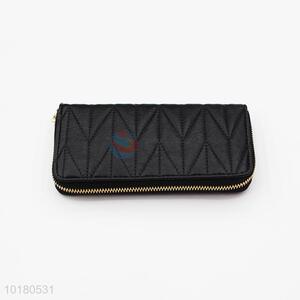 Custom High Quality Black Purse&Wallet for Ladies