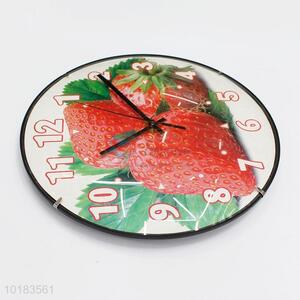 Hot Cheap Wholesale Plastic Living Room Round Wall Clock