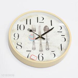 Cheap Fashion Round Plastic Wall Clock For Wholesale