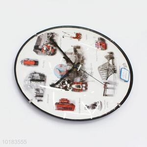 China Factory Direct Plastic Quartz Wall Clock For Sale