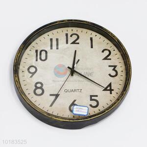 Cheap Wholesale Round Plastic Decorative Wall Clock