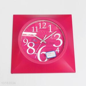 Promotion Wholesale Creative Round Plastic Room Wall Clock