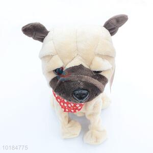 Sound Shock Multi-Function Cute Shar Pei Plush Toys for Baby Kids