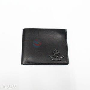 Custom High Quality Black Leather Purse/Coin Purse