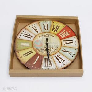 Wholesale Creative Quarz Round Shape Wall Clock