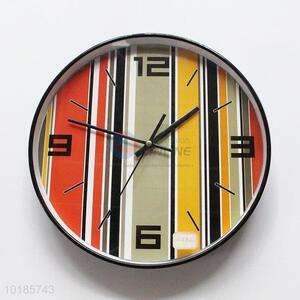 Wholesale Cheap Promotional Round Shaped Glass&Plastic Wall Clock