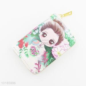 Durable Cartoon Girl Printing Purse