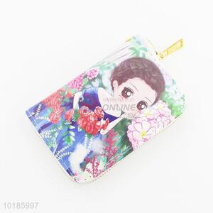 Utility Cartoon Girl Printing Purse